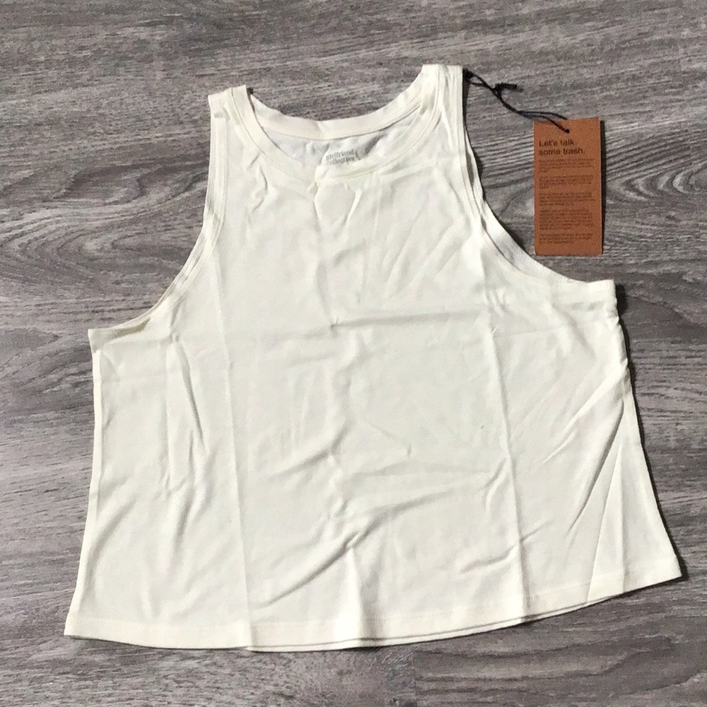 Girlfriend Collective Cupro tank